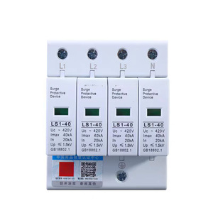 Protector Contra Sobretensiones de Fábrica SpD, 2P 40kA, Dispositivos de Protección de Circuitos de CA, Equipo Eléctrico, Serie YL1-C40, Protector Contra Sobretensiones de 1000v - Product Image 2
