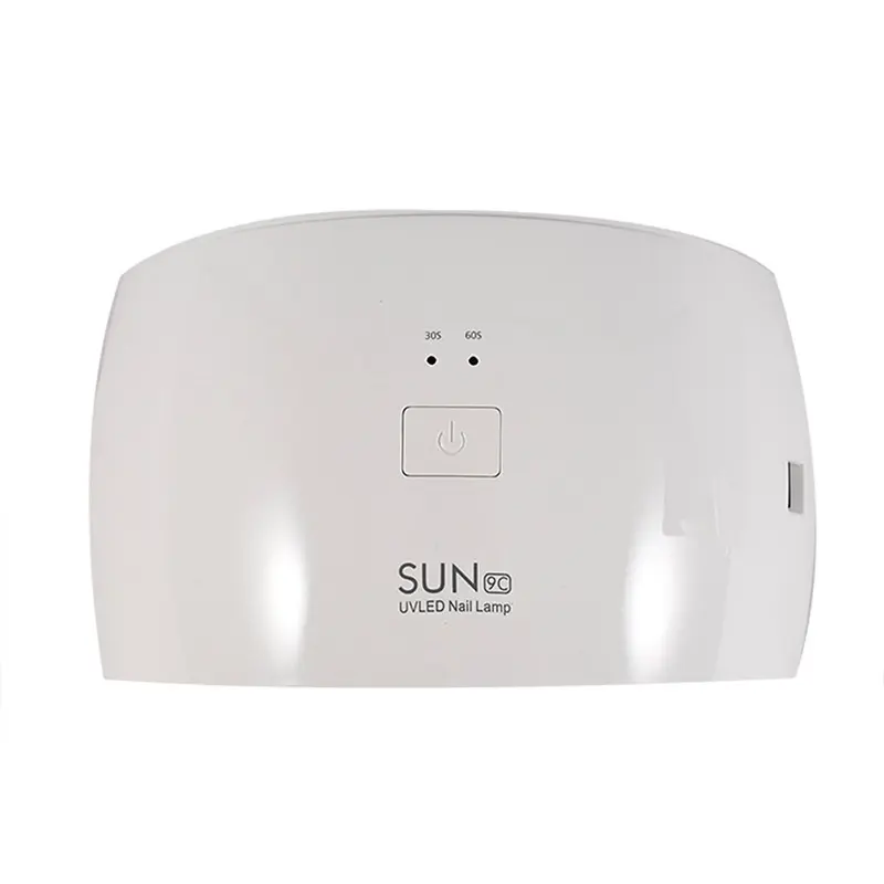 SUN9C 24W Double Source de Lumière UV Lampe à Ongles 30s/60s Minuterie LED Séchoir avec Capteur pour Durcir Gel Polish