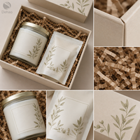 Boîte à bougies en carton rigide, fabrication directe usine, avec couvercle et base, emballage cadeau haut de gamme, idéale pour bijoux et cosmétiques