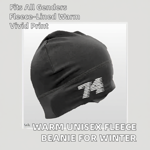 Gorro de Invierno Térmico Unisex, 100% Acrílico, Forro Polar Suave, Estilo de Imagen Impresa Digital, Cálido para Esquiar y Viajar - Product Image 2