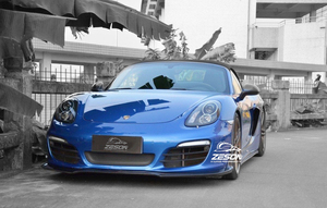 Di alta qualità in fibra di carbonio labbra anteriori Splitter CMST tipo per <span class=keywords><strong>porsche</strong></span> <span class=keywords><strong>718</strong></span> 981 - Product Image 5