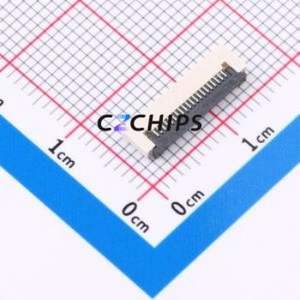 CAX-AFC30-20XCB-H1.5 FFC/FPC Connector SMD,P=0.5mm,Horizontal Mount Connector Flip Cover Type Bottom Contact 20P 0.5mm - Product Image 1