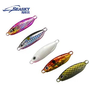 Seasky High Quality 25グラム釣りSaltwater Jig Fish Soft Package Lead Fish Lure marlineとマグロ