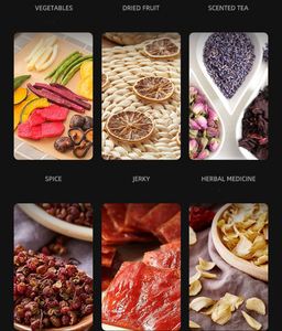 เครื่องอบแห้งอาหารแบบโซนเดียวเชิงพาณิชย์ 20 ถาด สำหรับอบผลไม้ ผัก และเนื้อสัตว์ - Product Image 6