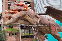 Statue de Dragon anionique, réaliste, 1 pièce, modèle de dinosaure kawaia, personnalisé, de haute qualité