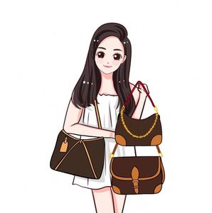 Sacs à main <span class=keywords><strong>de</strong></span> luxe pour femmes Louis Version 2026, nouveau design, grandes marques célèbres, sac fourre-tout avec fermeture éclair et deux poignées - Product Image 6