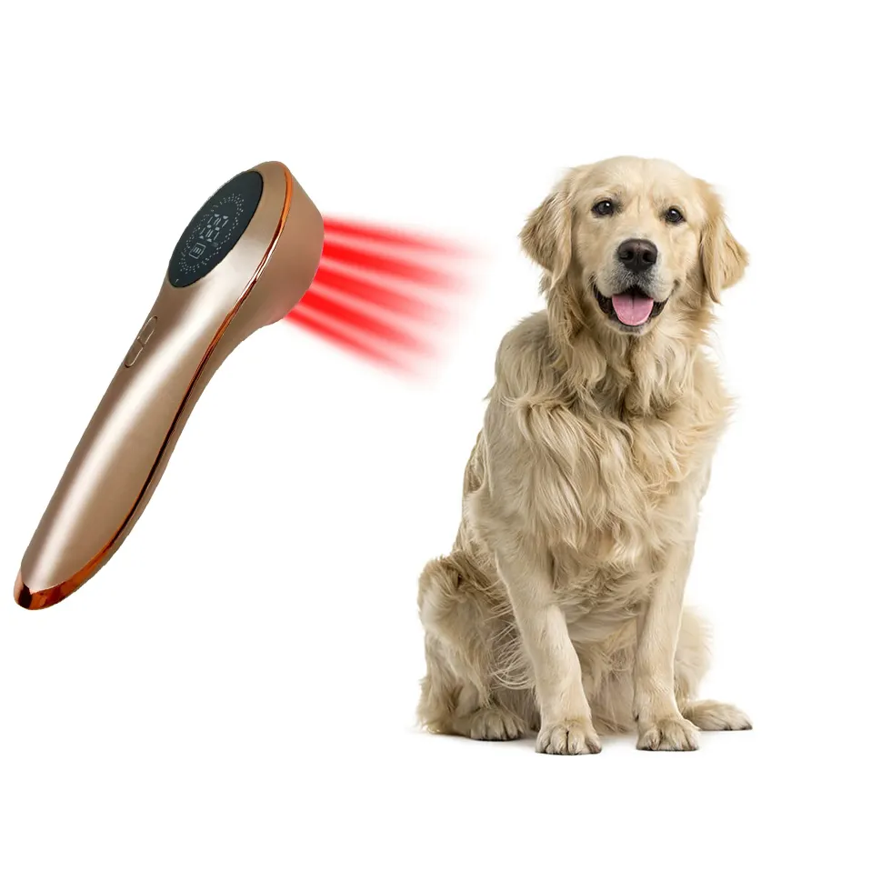 獣医用NIR赤色光レーザー療法理学療法機器による痛みの緩和痛みによる犬の光線療法の軽減