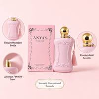 Parfum pour femme Anna's Fragrance 100ml, senteur florale de rose sauvage longue durée, notes de musc et de fraise, Sweet Girl Divine