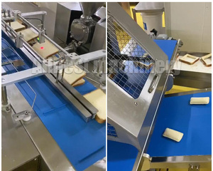 Pháp bánh mì nướng cắt tiêm máy móc bánh sandwich làm bánh mì Dòng máy cho slicing điền sữa chua Túi Bánh Mì Bánh - Product Image 3