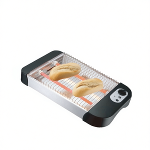 Plancha para tostadas eléctrica de 600W para tostar y asar - Product Image 2