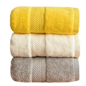 China products home decoration 100% natural cotton brightly colored towels