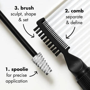 <span class=keywords><strong>Mascara</strong></span> vegan entièrement naturel et waterproof en 3 formules pour le coiffage et la fixation - Product Image 2