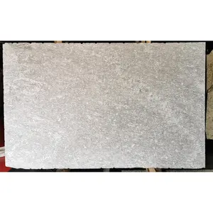 Exotic Argento Grigio Quarzite Italiana Alpi Neve Bianco Quarzite Muro di Pietra di Rivestimento