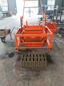 QCM4-30 Small Diesel Engine Portable Concrete Block Making Machine Movable Block Machine Egg Laying Block