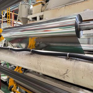 <span class=keywords><strong>Película</strong></span> de Poliéster Suave VMPET Metalizada, Resistente a la Humedad, de Grado Alimenticio, Papel Kraft Reforzado con Lámina de Aluminio para Sellado Térmico, PE - Product Image 6