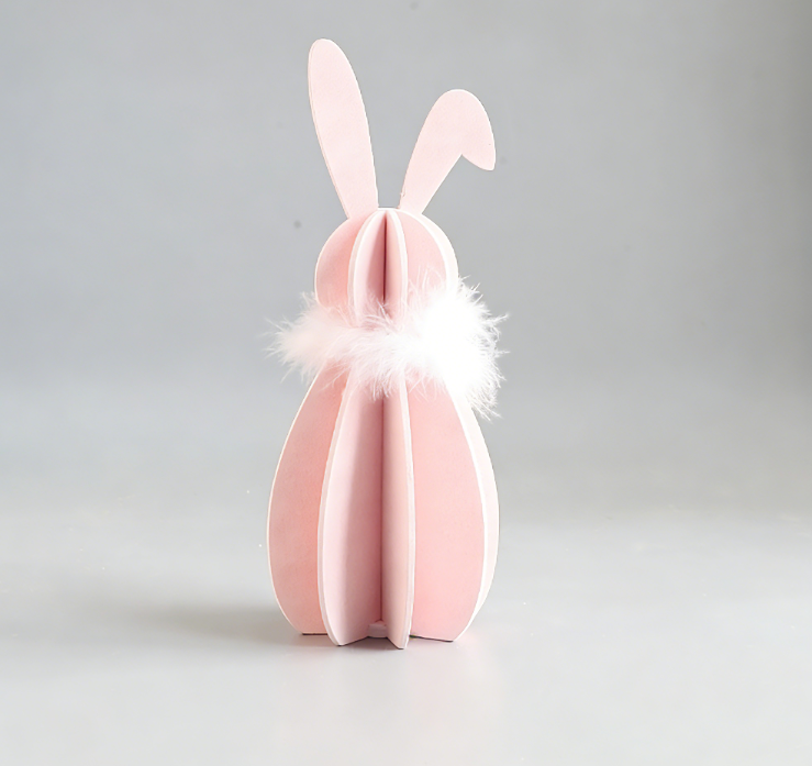 22*9 cm pink bunny