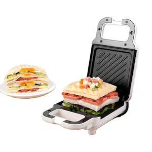 2020 Nieuwe Ontwerp Oem Hoge Kwaliteit Elektrische Ontbijt Sandwich Maker Broodrooster Met Display Custom Grill