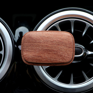 <b>Car</b> Air Freshener Perfume <b>Clip</b> Vent Wooden Magnetic Closure With Logo Customization For <b>Car</b> Aromatherapy - Product Image 3