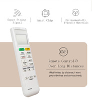Vente chaude nouveau produit FD-DK002 boîte en PVC adapté à la télécommande du climatiseur Daikin ARC480A1/A2/A3/A5/A6 en stock