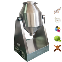 Mélangeur de poudre à tambour rotatif automatique DZJX de haute qualité 5-400 kg pour aliments, machine de mélange à sec pour pesage par lots