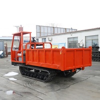 1500kg Diesel Hydraulique Crawler Petit Mini Dumper Auto Chargement Piste Dumper Mini