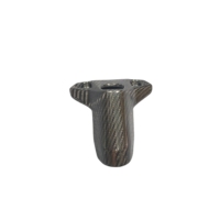 Cache-clé d'allumage et protection de silencieux en fibre de carbone sèche 3K 100% pour CFMOTO 450 SR