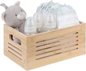 Thu Nhỏ Bằng Gỗ Lưu Trữ Hộp Tự Nhiên Thùng Gỗ Cho Văn Phòng Phòng Ngủ Tủ Quần Áo Hộ Gia Đình Trang Trí Và Tổ Chức - Product Image 4