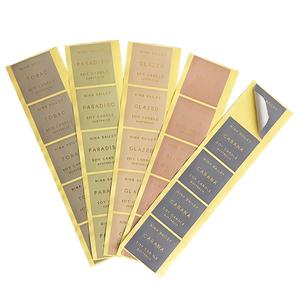 Caja de velas de cera de arena premium con logo impreso personalizado, envases de lujo para velas, embalaje para pequeños negocios - Product Image 6