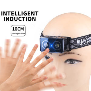 Cross-border new product LED sensor headlight built-in battery TYPE-C rechargeable 45° adjustable work <b>light</b> - Product Image 4