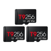 Carte mémoire SD 256 Go T9 U3 A2 V30 200 Mo/s pour drones, caméras d'action, Pocket4