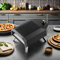 Four à pizza à gaz portable commercial de 12 pouces le plus vendu en usine meilleur four à pizza à gaz avec certification CE