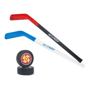 hockey stick kid Suppliers-Thiết Kế Mới Trong Nhà Và Ngoài Trời Chơi Trò Chơi Thể Thao Trẻ Em Hockey Sticks Đồ Chơi Mini Ice Hockey Stick