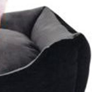 Juego de Cama para Mascotas (S/M/L) Súper Suave de 3 Piezas, Rectangular, de Pana y Cristal, Impermeable y Antideslizante, Color Negro para Perros - Product Image 5