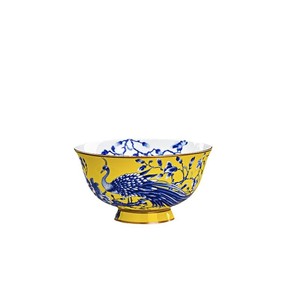 Bol à riz de 5 pouces de style chinois, en porcelaine osseuse de Jingdezhen, émail coloré, céramique haut de gamme pour hôtels et déménagement - Product Image 5