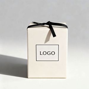 Luxury Customized Logo Candle Packaging Box with Recycled Materials Waterproof Matt Lamination <b>Folders</b> Design - Product Image 2
