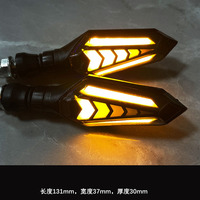 Clignotant pour Moto Moteur Lourd Scooter ATV Deux Côtés Lampe Circulante Système D'éclairage De Moto 12v