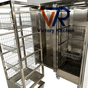 ตู้ฆ่าเชื้อสำหรับครัวเชิงพาณิชย์ VICTORY KITCHEN แบบสั่งทำพิเศษ ทันสมัย ทำจากสแตนเลส ประตูคู่ สำหรับร้านอาหาร - Product Image 5