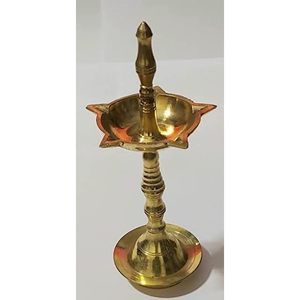 Festival traditionnel indien Diwali décoration laiton Diya Deepak Pooja lampe à huile religieux éclairage accessoires cadeaux articles lampes - Product Image 5
