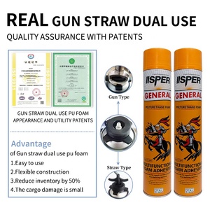 Potente Agente Espumante de Poliuretano OEM de un Solo Componente para Aislamiento Térmico y Resistencia al Fuego, 750ML PU - Product Image 3