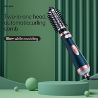 2024 nouveau professionnel automatique détachable Interchangeable Styler une étape sèche-cheveux brosse ensemble électrique Air chaud brosse sèche-cheveux