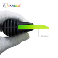 Spatule à bord en TPU pour l'installation de film de protection de peinture, de vinyle et de film teinté pour vitres