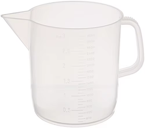 थोक मूल्य के साथ डिस्पोजेबल मापने बीकर 150ml प्लास्टिक सिलिकॉन उपाय बीकर स्नातक की उपाधि - Product Image 6