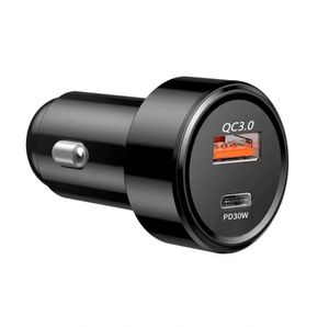 ที่ชาร์จไฟในรถแบบ USB คู่ PD 48W-ราคาต่ำสุดจากโรงงานขายดีมากจำเป็นสำหรับโทรศัพท์ทุกรุ่น - Product Image 1
