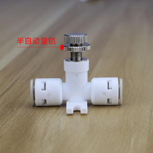 Accesorios para Purificador de Agua, Válvula Reguladora de Flujo de Aguas Residuales de 2 Puntos para Máquinas de Agua Potable Directa y Uso Doméstico - Product Image 4