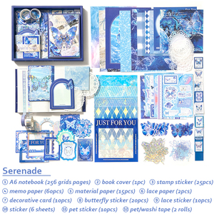 Serie de Cajas de Regalo de Papel Impresas de Estilo Minimalista Creativo, Versión en Inglés, Superventas, Estilo Retro Artístico <span class=keywords><strong>para</strong></span> Niñas - Product Image 3