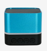 Altavoz Bluetooth Inalámbrico Portátil Cuadrado de Dos Tonos con Logotipo Personalizado Impreso y Sonido Estéreo para Regalo Corporativo Promocional