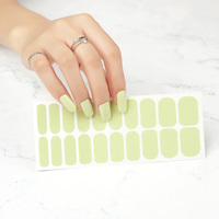 Nouveaux autocollants pour ongles portables au design japonais en forme de cœur, autocollants colorés et tendance pour nail art, bandes de vernis à ongles DIY pour manucure