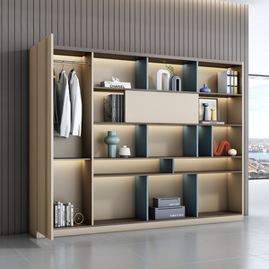 Armoires de bureau modernes en bois robustes avec tiroirs de rangement pour l'organisation des dossiers dans les écoles, les ateliers, les hôtels - Product Image 2