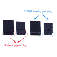 Connecteur de terminal à sertir Dupont 2,54 mm JR Futaba Servo Plug mâle/femelle 10A en cuivre FPC