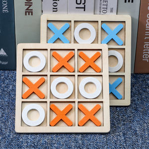Personalizado Tic-tac-toe XO <span class=keywords><strong>ajedrez</strong></span> Educación Aprendizaje rompecabezas <span class=keywords><strong>juegos</strong></span> <span class=keywords><strong>de</strong></span> mesa pensamiento lógico doble batalla juguetes para niños niñas - Product Image 4